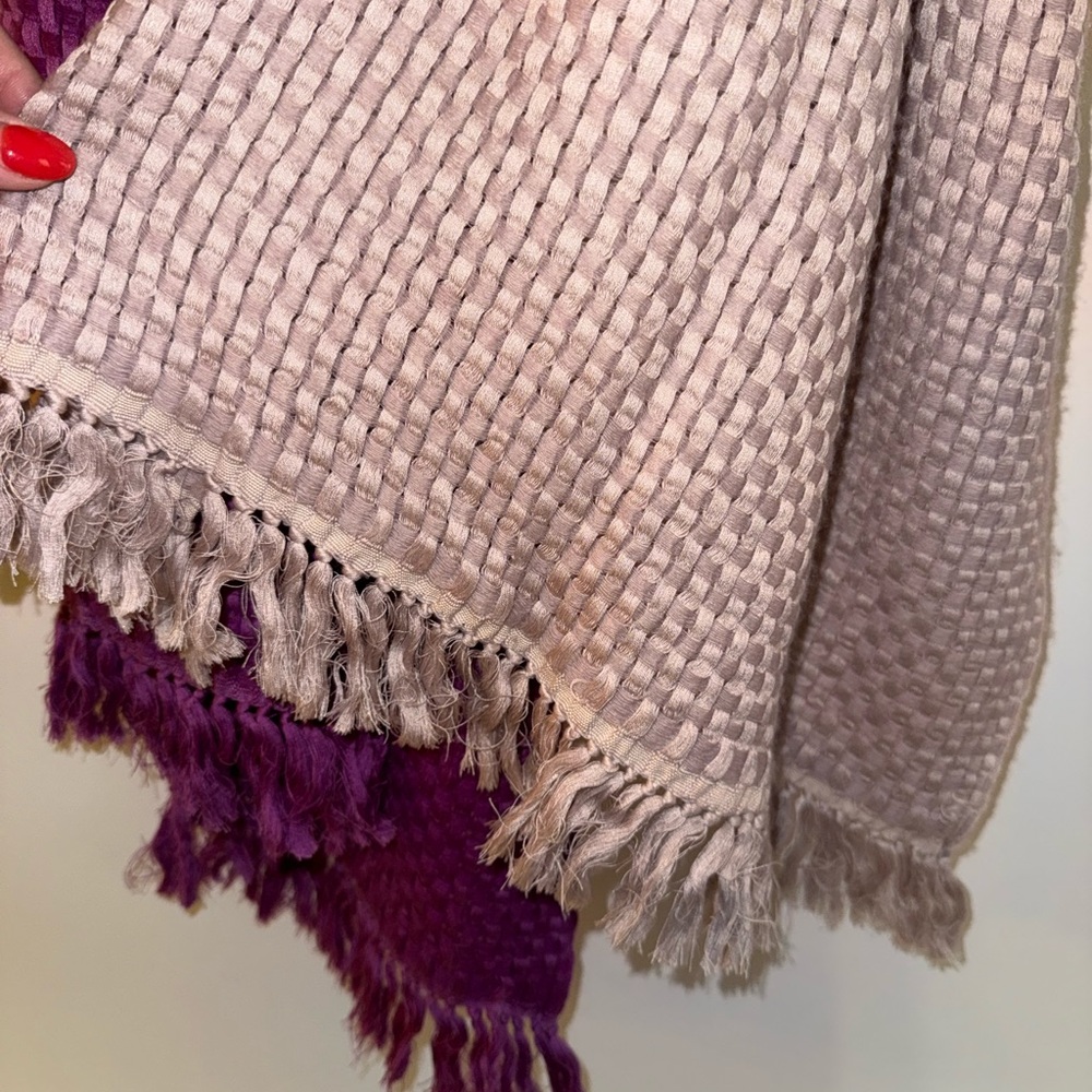 Bajra ombré basketweave scarf - Picture 2 of 6